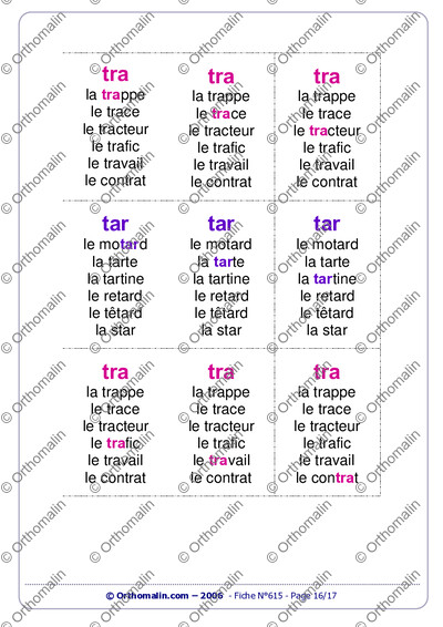Page 16 de la fiche