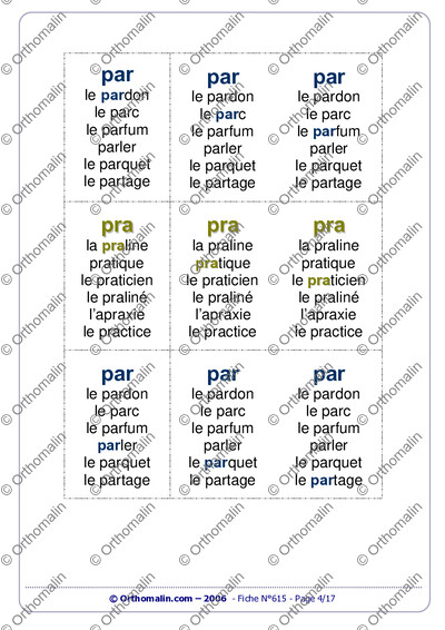 Page 4 de la fiche