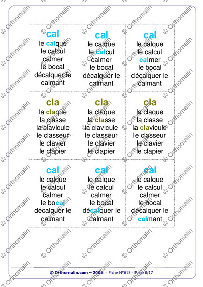 Page 8 de la fiche