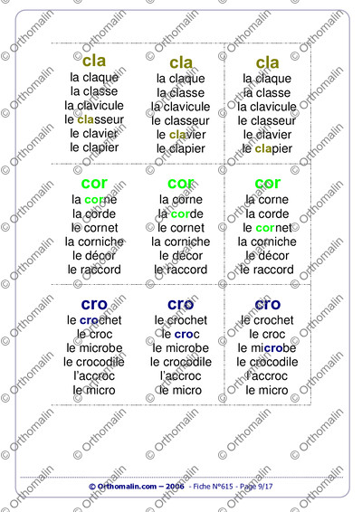 Page 9 de la fiche