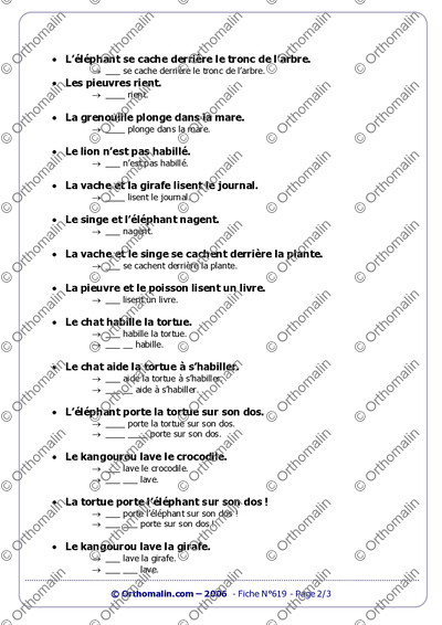 Page 2 de la fiche