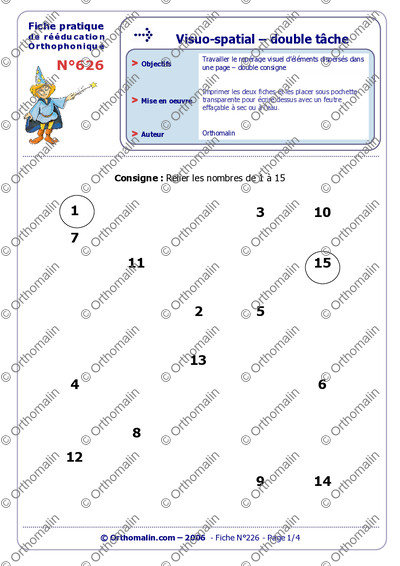 Page 1 de la fiche