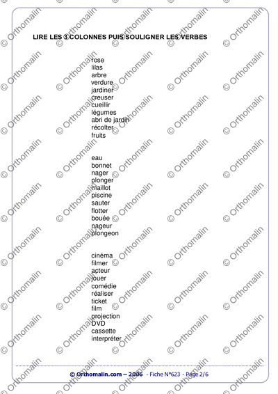Page 2 de la fiche