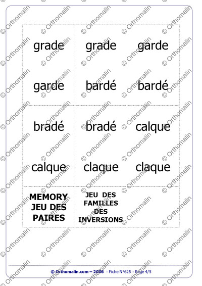 Page 4 de la fiche