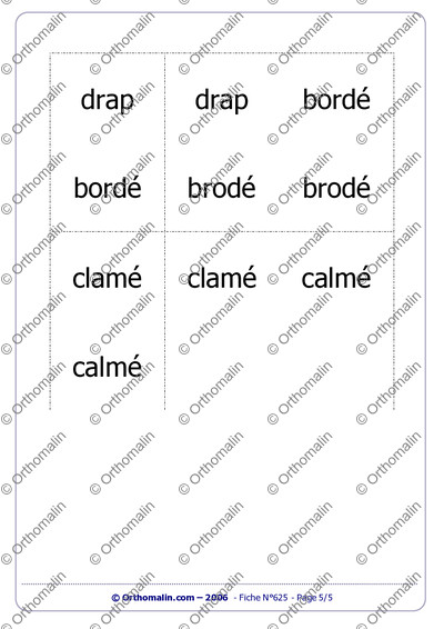 Page 5 de la fiche