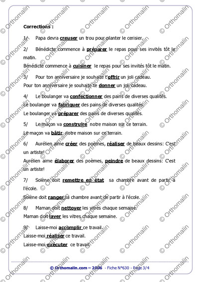 Page 3 de la fiche