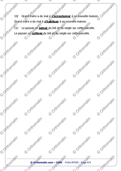 Page 4 de la fiche