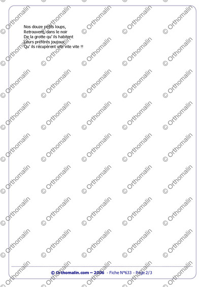 Page 2 de la fiche