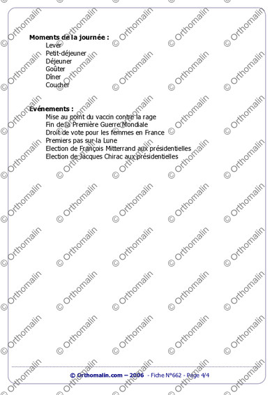 Page 4 de la fiche