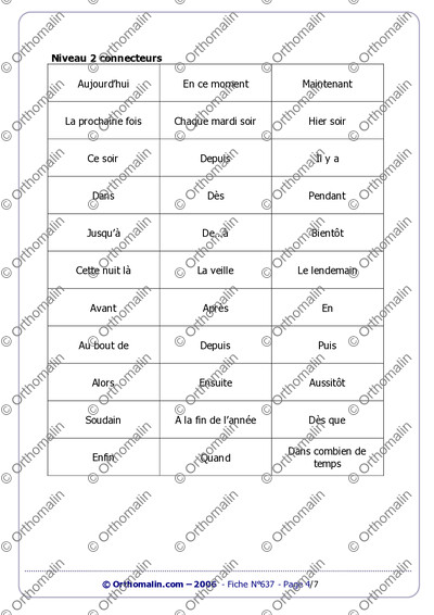 Page 4 de la fiche