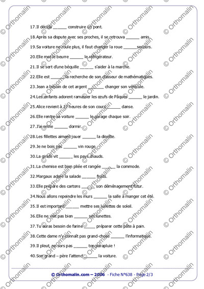 Page 2 de la fiche