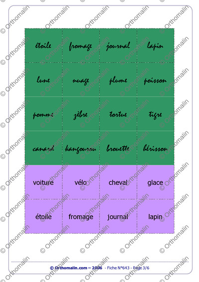 Page 3 de la fiche