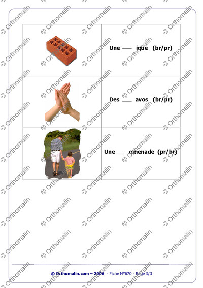 Page 3 de la fiche