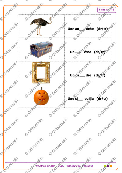 Page 3 de la fiche