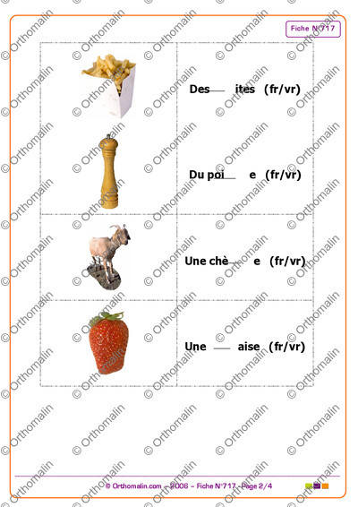 Page 2 de la fiche