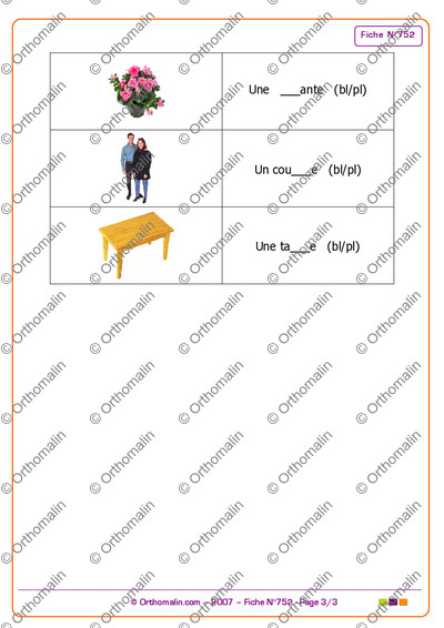 Page 3 de la fiche