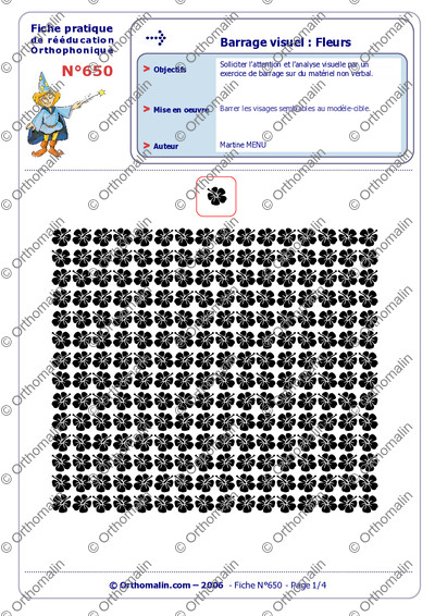 Page 1 de la fiche