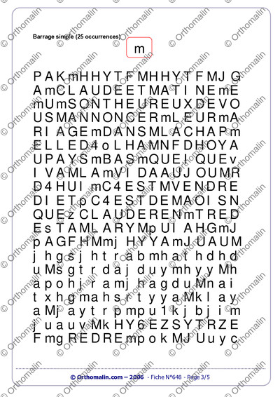 Page 3 de la fiche