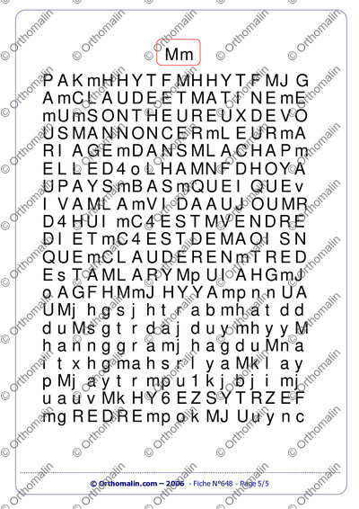 Page 5 de la fiche