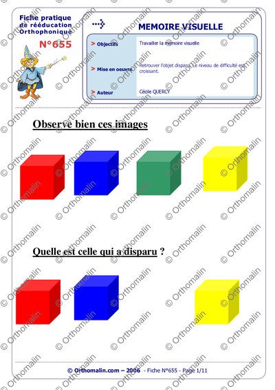 Page 1 de la fiche