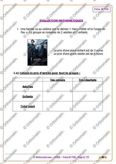 Page 2 de la fiche