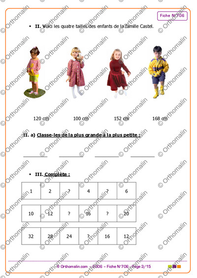 Page 3 de la fiche