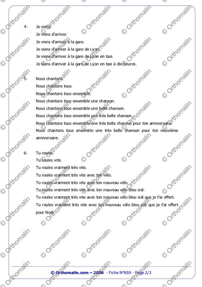 Page 2 de la fiche