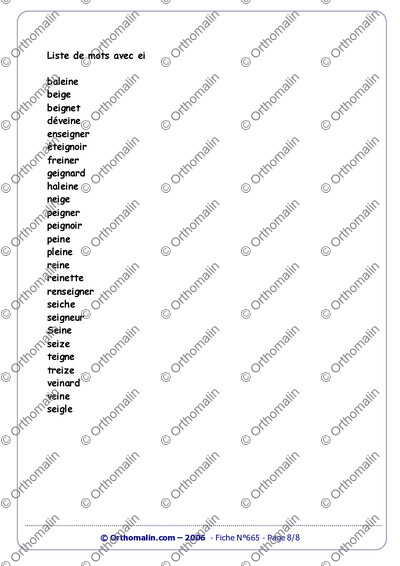 Page 8 de la fiche