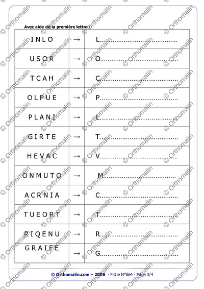 Page 3 de la fiche