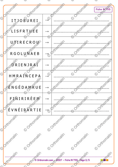 Page 3 de la fiche