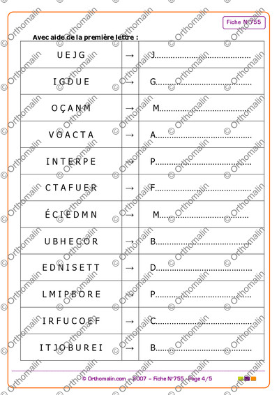Page 4 de la fiche