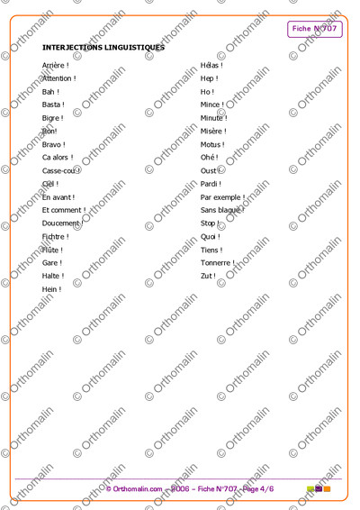 Page 4 de la fiche