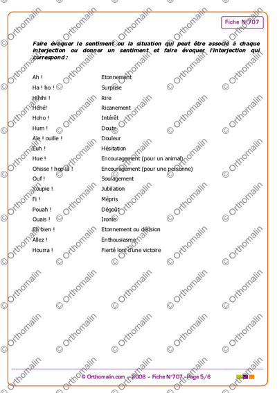 Page 5 de la fiche