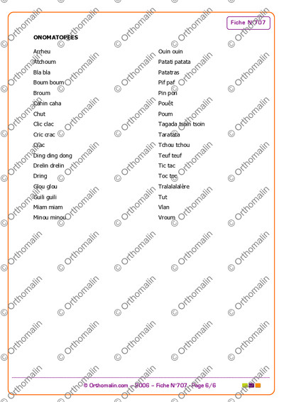Page 6 de la fiche