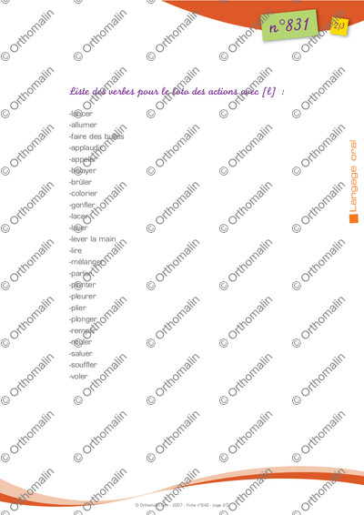 Page 2 de la fiche
