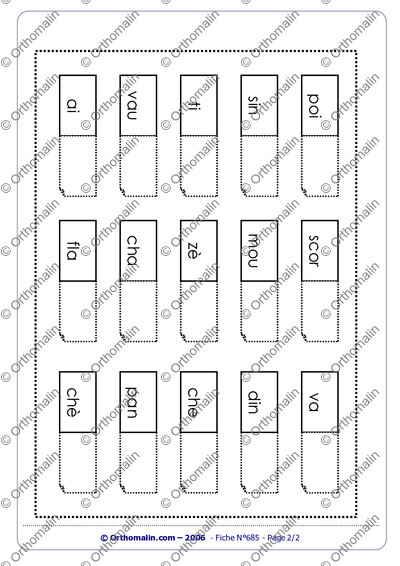 Page 2 de la fiche