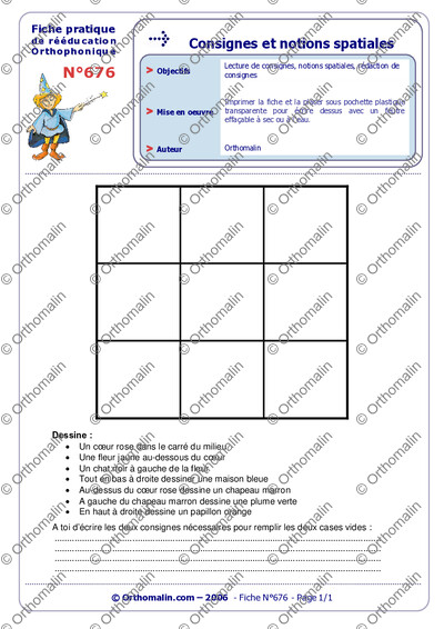 Page 1 de la fiche
