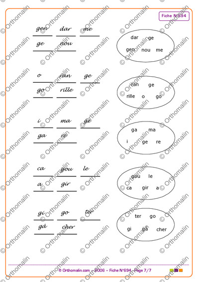 Page 7 de la fiche