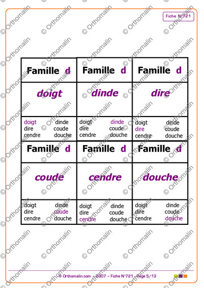Page 5 de la fiche