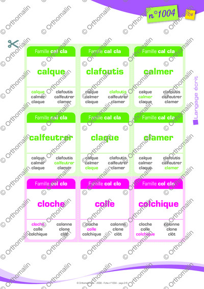 Page 2 de la fiche