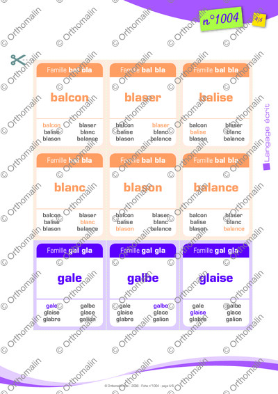 Page 4 de la fiche