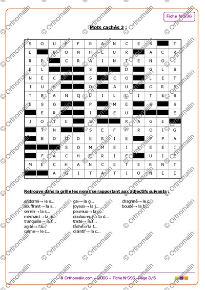 Page 3 de la fiche