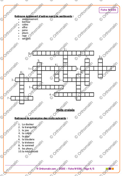Page 4 de la fiche