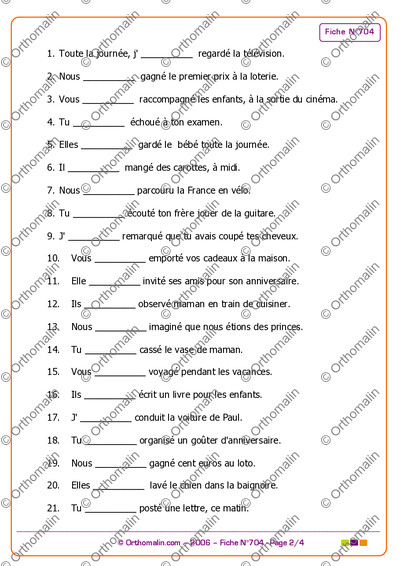 Page 2 de la fiche