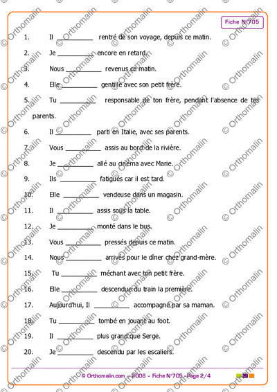 Page 2 de la fiche