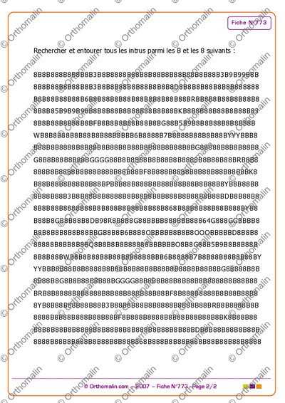Page 2 de la fiche
