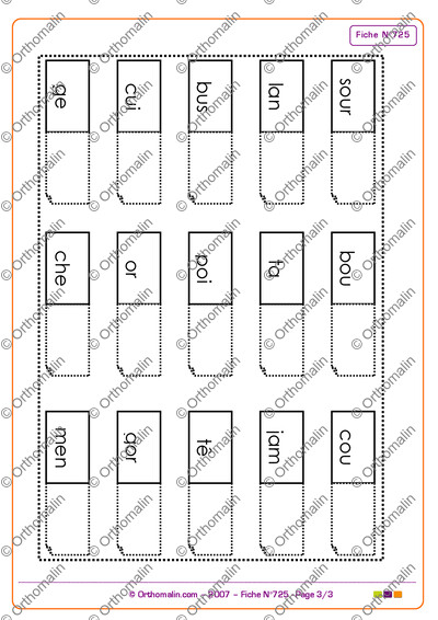 Page 3 de la fiche