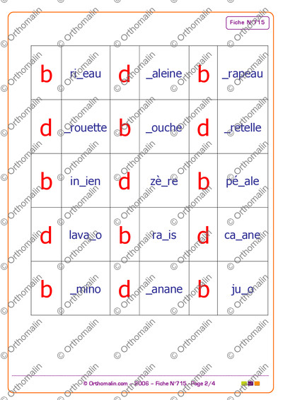 Page 2 de la fiche