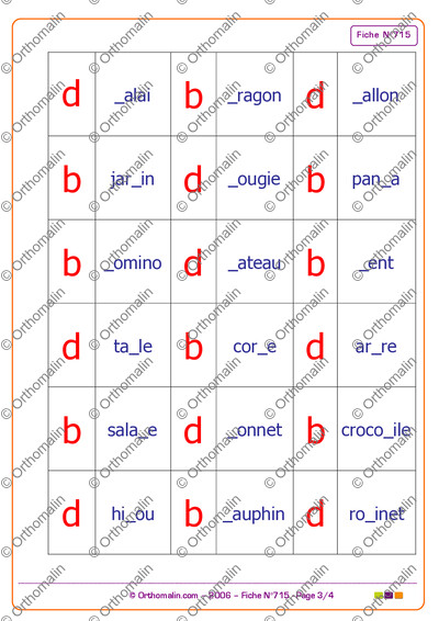 Page 3 de la fiche