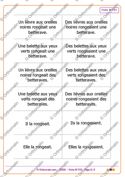 Page 2 de la fiche